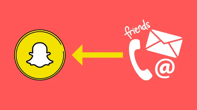 كيف يمكنك إضافة جهات الاتصال إلى snapchat؟